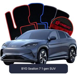 Dywaniki Welurowe OMEVO do BYD Sealion 7 1 gen SUV (2024-2026)