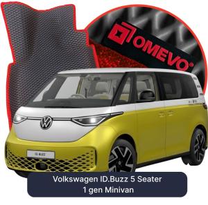 OMEVO 5D Pro EVA Dywaniki do Volkswagen ID.Buzz 5-Osobowy 1 gen Minivan (2022-2026)