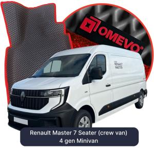 OMEVO 5D Pro EVA Dywaniki do Renault Master 7-osobowy
Brygadówka 4 gen Minivan (2024-2026)