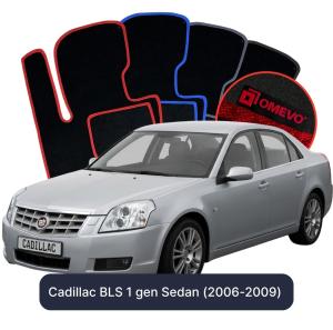 Dywaniki Welurowe OMEVO do Cadillac BLS 1 gen Sedan (2006-2009)