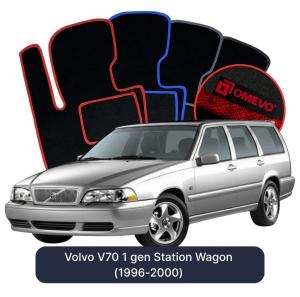 Dywaniki Welurowe OMEVO do Volvo V70 1 gen Kombi (1996-2000)