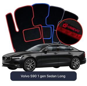 Dywaniki Welurowe OMEVO do Volvo S90 1 gen Sedan Long (2016-2026)