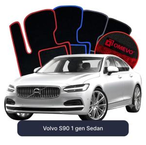 Dywaniki Welurowe OMEVO do Volvo S90 1 gen Sedan (2016-2026)