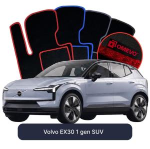 Dywaniki Welurowe OMEVO do Volvo EX30 1 gen SUV (2023-2026)