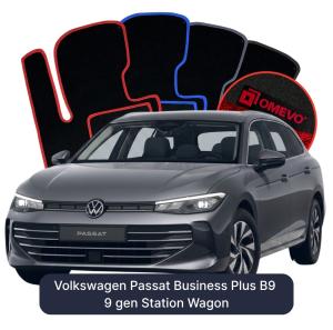 Dywaniki Welurowe OMEVO do Volkswagen Passat Business Plus B9 9 gen Kombi (2024-2026)