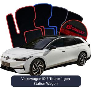 Dywaniki Welurowe OMEVO do Volkswagen ID.7 Tourer  1 gen Kombi (2023-2026)