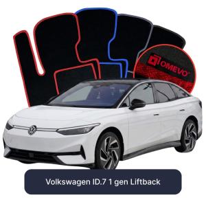 Dywaniki Welurowe OMEVO do Volkswagen ID.7 1 gen Liftback (2023-2026)