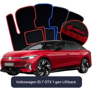 Dywaniki Welurowe OMEVO do Volkswagen ID.7 GTX 1 gen Liftback (2023-2026)