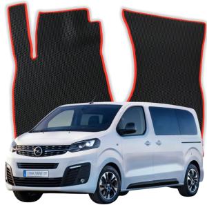 OMEVO EVA Dywaniki® do Opel Zafira Life 9-osobowy Long 1 gen Minivan 4 drzwi (2019-2026)
