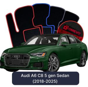 Dywaniki Welurowe OMEVO do Audi A6 C8 5 gen Sedan (2018-2025)
