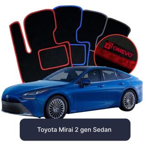 Dywaniki Welurowe OMEVO do Toyota Mirai  2 gen Sedan (2024-2026)