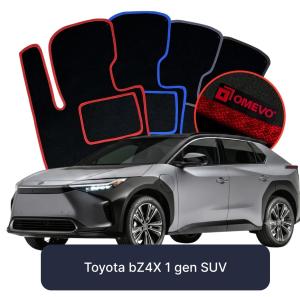Dywaniki Welurowe OMEVO do Toyota bZ4X 1 gen SUV (2022-2026)