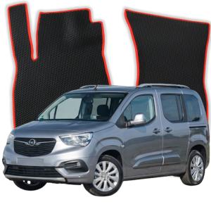 OMEVO EVA Dywaniki® do Opel Combo Life 7-osobowa 4 gen Minivan (2018-2026)