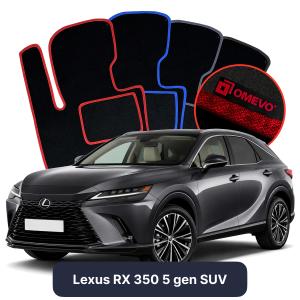 Dywaniki Welurowe OMEVO do Lexus RX 350 5 gen SUV (2022-2026)