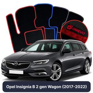 Dywaniki Welurowe OMEVO do Opel Insignia B 2 gen Kombi (2017-2022)