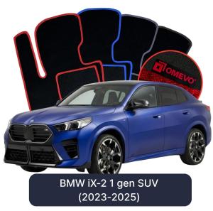 Dywaniki Welurowe OMEVO do BMW iX-2 1 gen SUV (2023-2025)