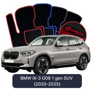 Dywaniki Welurowe OMEVO do BMW iX-3 G08 1 gen SUV (2020-2025)