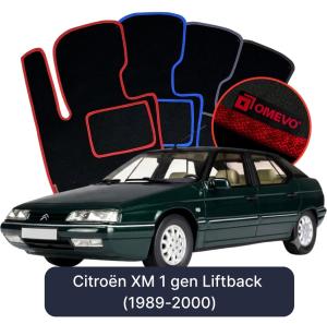 Dywaniki Welurowe OMEVO do Citroën XM 1 gen Liftback (1989-2000)