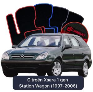 Dywaniki Welurowe OMEVO do Citroën Xsara 1 gen Kombi (1997-2006)