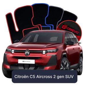 Dywaniki Welurowe OMEVO do Citroën C5 Aircross 2 gen SUV (2025-2026)