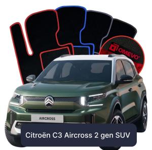 Dywaniki Welurowe OMEVO do Citroën C3 Aircross 2 gen SUV (2024-2026)