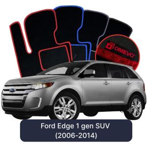 Dywaniki Welurowe OMEVO do Ford Edge 1 gen SUV (2006-2014)