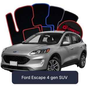 Dywaniki Welurowe OMEVO do Ford Escape 4 gen SUV (2019-2026)