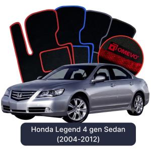 Dywaniki Welurowe OMEVO do Honda Legend 4 gen Sedan (2004-2012)