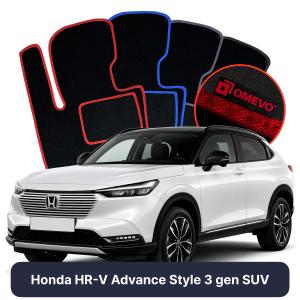 Dywaniki Welurowe OMEVO do Honda HR-V Advance Style 3 gen SUV (2021-2026)