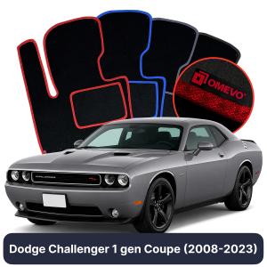 Dywaniki Welurowe OMEVO do Dodge Challenger 1 gen Coupe (2008-2023)