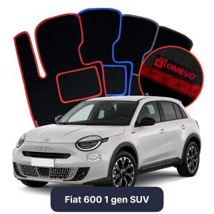 Dywaniki Welurowe OMEVO do Fiat 600 1 gen SUV (2023-2026)