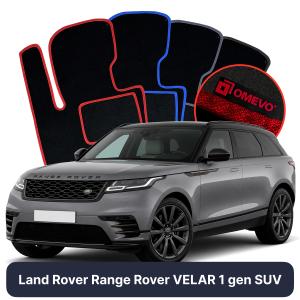 Dywaniki Welurowe OMEVO do Land Rover Range Rover VELAR 1 gen SUV (2017-2026)