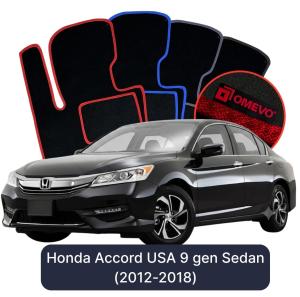 Dywaniki Welurowe OMEVO do Honda Accord USA 9 gen Sedan (2012-2018)