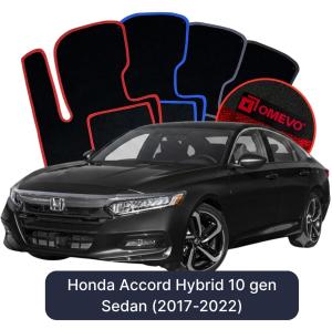 Dywaniki Welurowe OMEVO do Honda Accord Hybryda 10 gen Sedan (2017-2022)