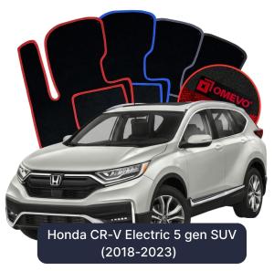 Dywaniki Welurowe OMEVO do Honda CR-V Elektryczny 5 gen SUV (2018-2023)