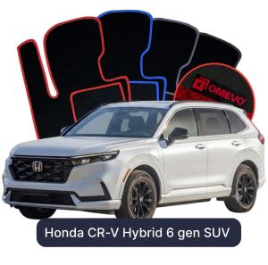 Dywaniki Welurowe OMEVO do Honda CR-V Hybryda 6 gen SUV (2023-2026)