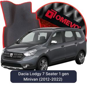 OMEVO 5D Pro EVA Dywaniki do Dacia Lodgy 7-osobowy 1 gen Minivan (2012-2022)