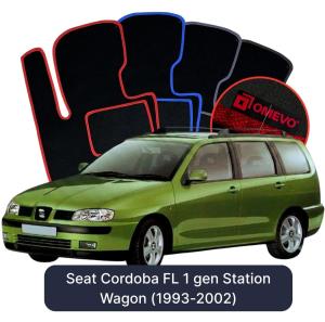 Dywaniki Welurowe OMEVO do Seat Cordoba FL 1 gen Kombi (1993-2002)