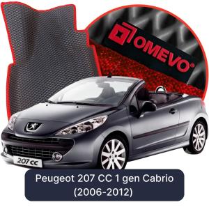 OMEVO 5D Pro EVA Dywaniki do Peugeot 207 CC 1 gen Cabrio (2006-2012)