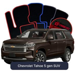 Dywaniki Welurowe OMEVO do Chevrolet Tahoe 5 gen SUV (2020-2026)