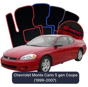 Dywaniki Welurowe OMEVO do Chevrolet Monte Carlo 5 gen Coupe (1999-2007)