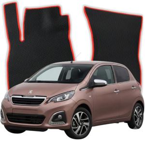 OMEVO EVA Dywaniki® do Peugeot 108 1 gen Hatchback 5 drzwi (2014-2022)