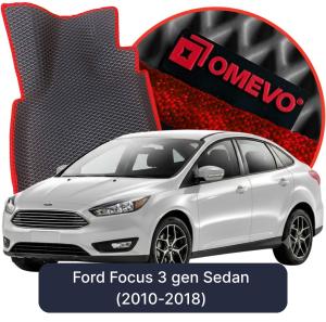 OMEVO 5D Pro EVA Dywaniki do Ford Focus 3 gen Sedan (2010-2018)