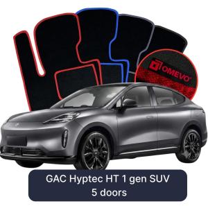 Dywaniki Welurowe OMEVO do GAC Hyptec HT 1 gen SUV 5 drzwi (2023-2026)