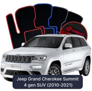 Dywaniki Welurowe OMEVO do Jeep Grand Cherokee Summit 4 gen SUV (2010-2021)