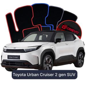 Dywaniki Welurowe OMEVO do Toyota Urban Cruiser 2 gen SUV (2025-2026)
