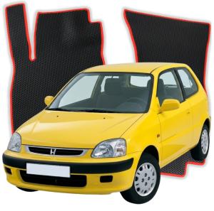 OMEVO EVA Dywaniki® do Honda Logo 1 gen Hatchback 3 drzwi (1996-2001)