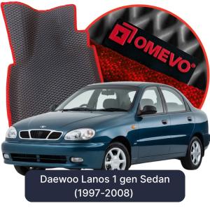 OMEVO 5D Pro EVA Dywaniki do Daewoo Lanos 1 gen Sedan (1997-2008)