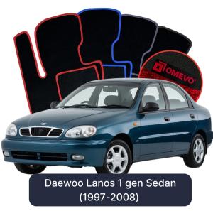 Dywaniki Welurowe OMEVO do Daewoo Lanos 1 gen Sedan (1997-2008)