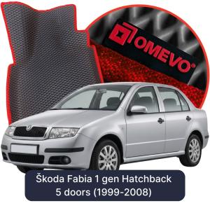 OMEVO 5D Pro EVA Dywaniki do Škoda Fabia 1 gen Hatchback 5 drzwi (1999-2008)